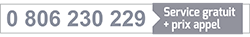 0 806 230 229 Service gratuit
