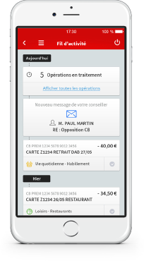 Les informations clés de vos cartes