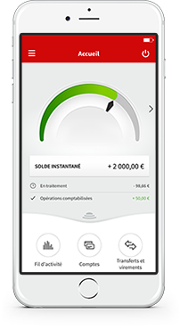 Un solde instantané