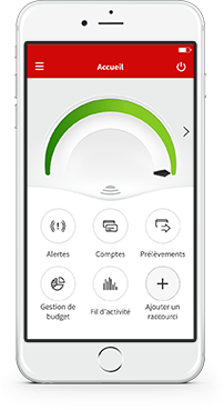 Votre banque en un clin d'oeil