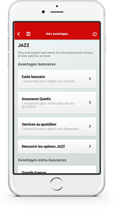Retrouvez vos avantages dédiés à tout moment
