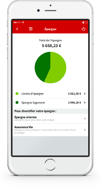 Capture d'écran - Épargne